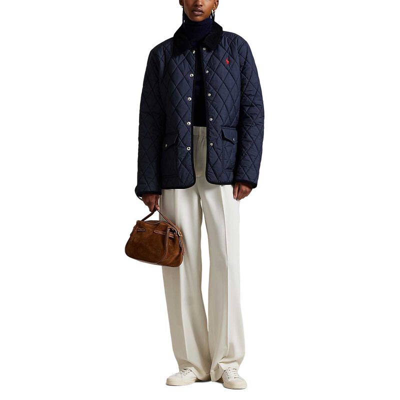 Polo Ralph Lauren Corduroy Trim Quilted Barn Jacket image number 3